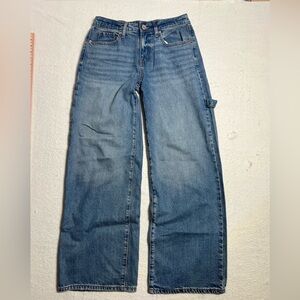 wild fable Wide-Leg Jeans in Medium Blue Denim